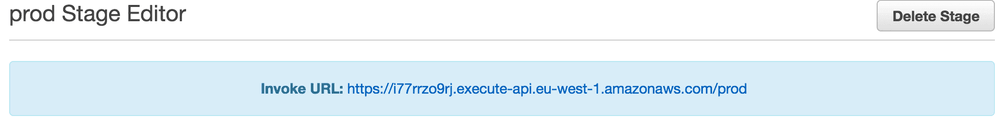 Gateway URL